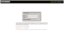 Desktop Screenshot of kantarconnect.com